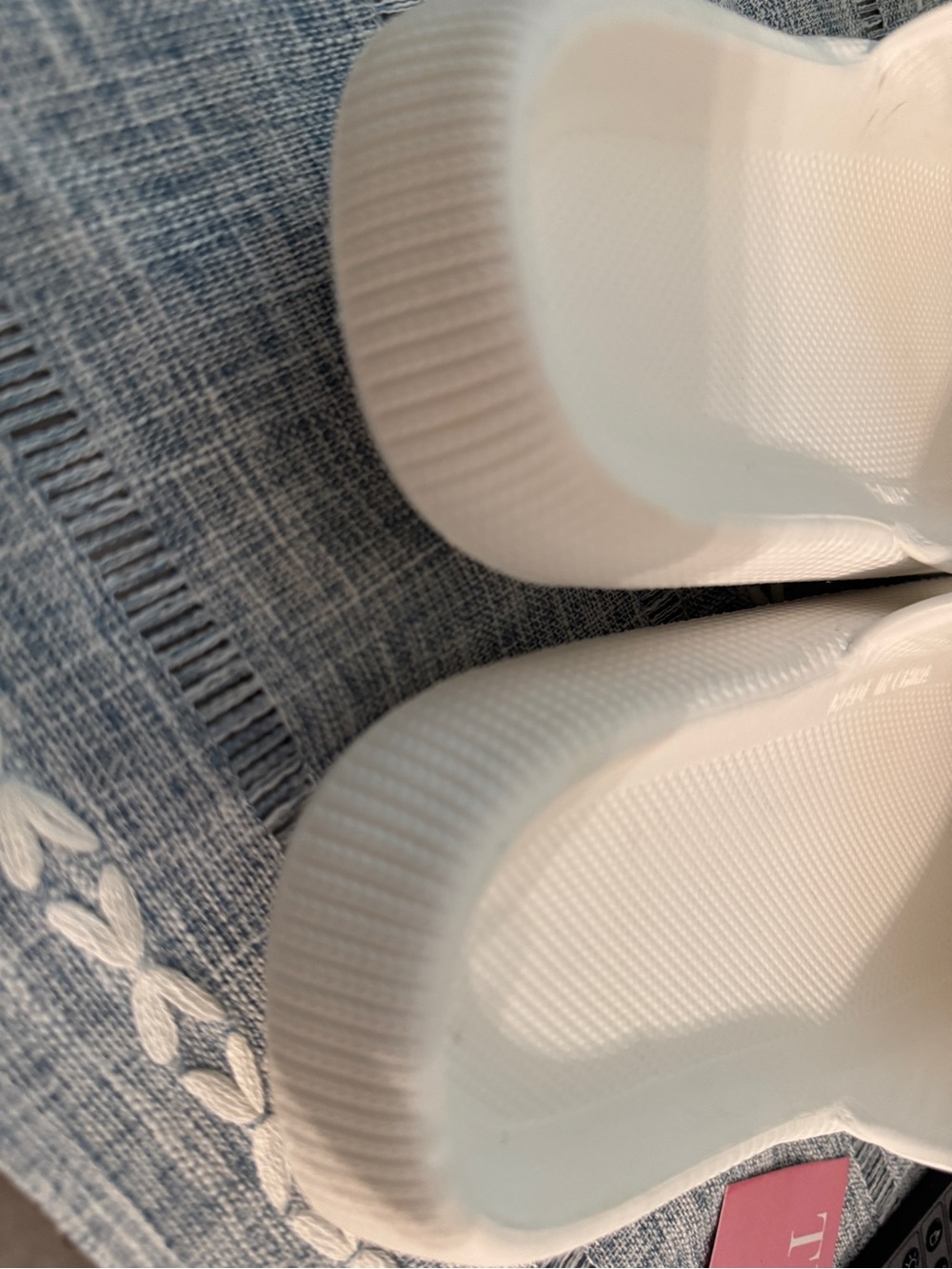 The Cloudies White Slide Mules - Comfortable Women’s Clogs - Picture 14 of 14